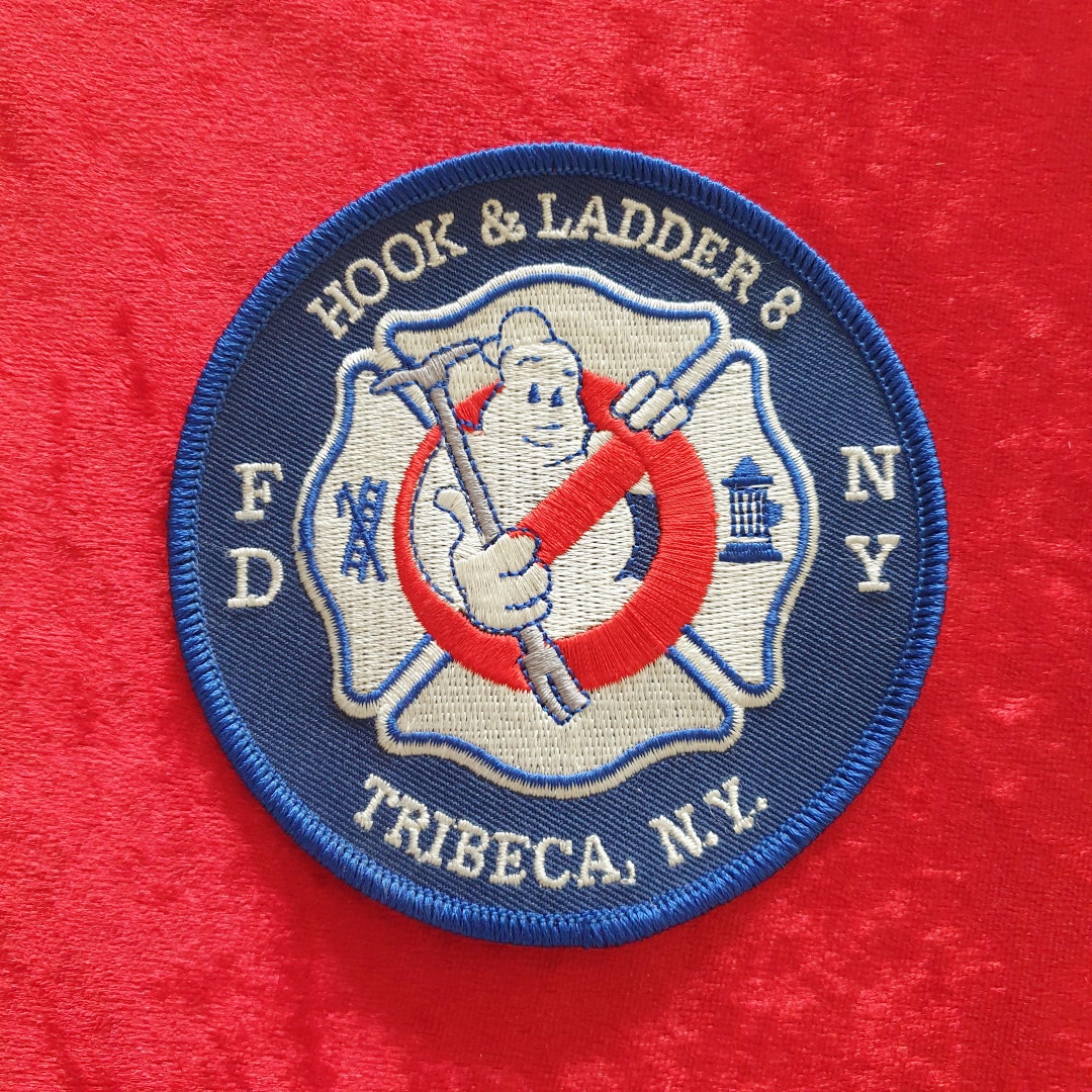 F.D.N.Y. Hook & Ladder 8 Patch Tribeca Ghostbusters Frozen Empire - Etsy