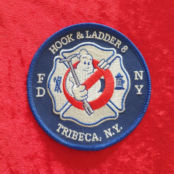 F.D.N.Y. Hook & Ladder 8 Patch - Tribeca - Ghostbusters Frozen Empire