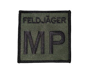 diverse Feldjäger Patches K9 MP