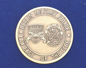 Checkpoint Charlie Challenge Coin - Berlin Military Police