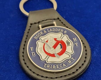 F.D.N.Y. Hook & Ladder 8 Key Ring - Tribeca - Ghostbusters Frozen Empire