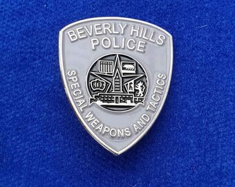 US Police Pin "SWAT Beverly Hills"