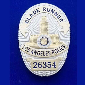 Insignia de Blade Runner n.° de accesorio de película n.° de Batman
