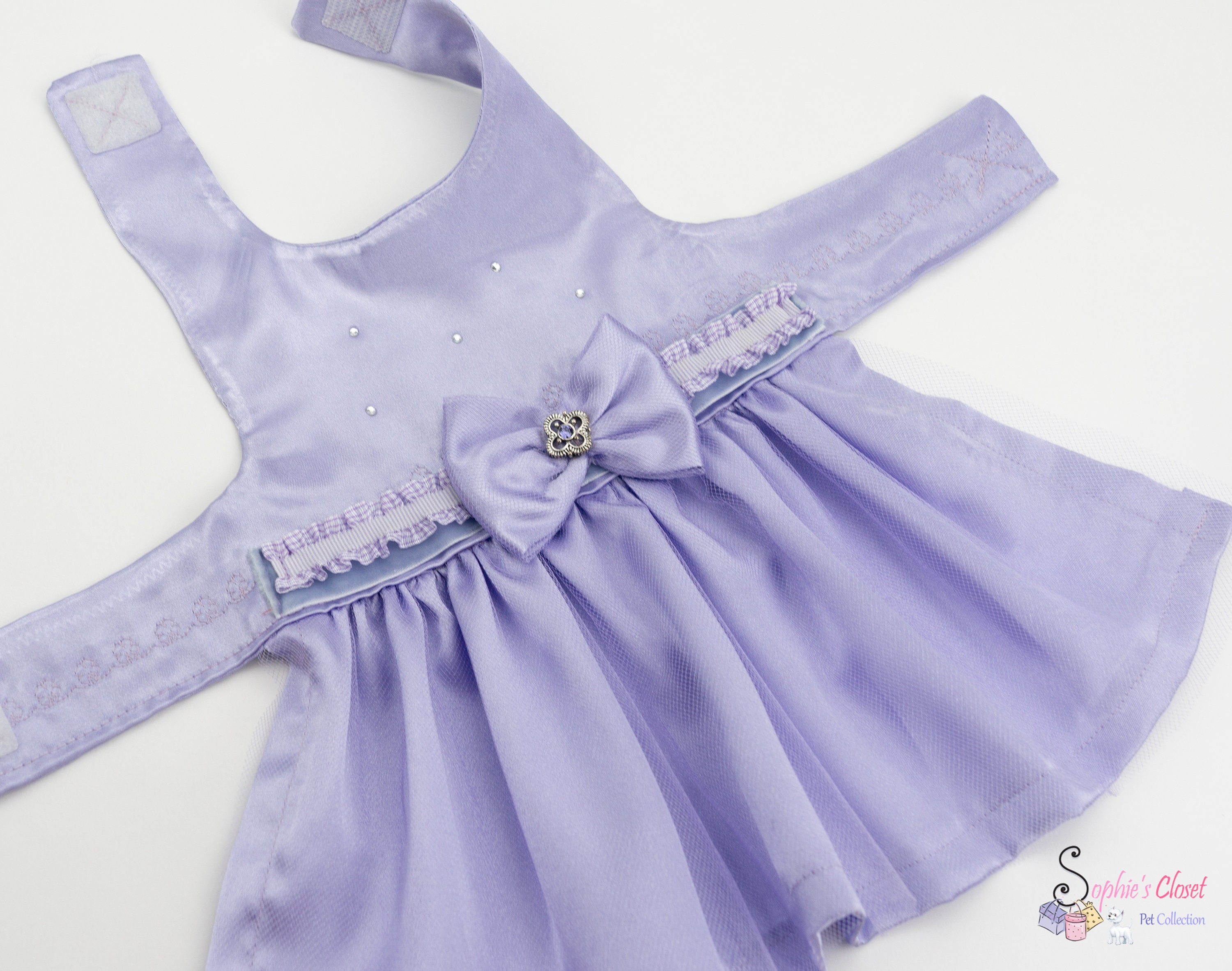 Special Lavender Gown Dog Dress Small Lavender Dog Dress - Etsy