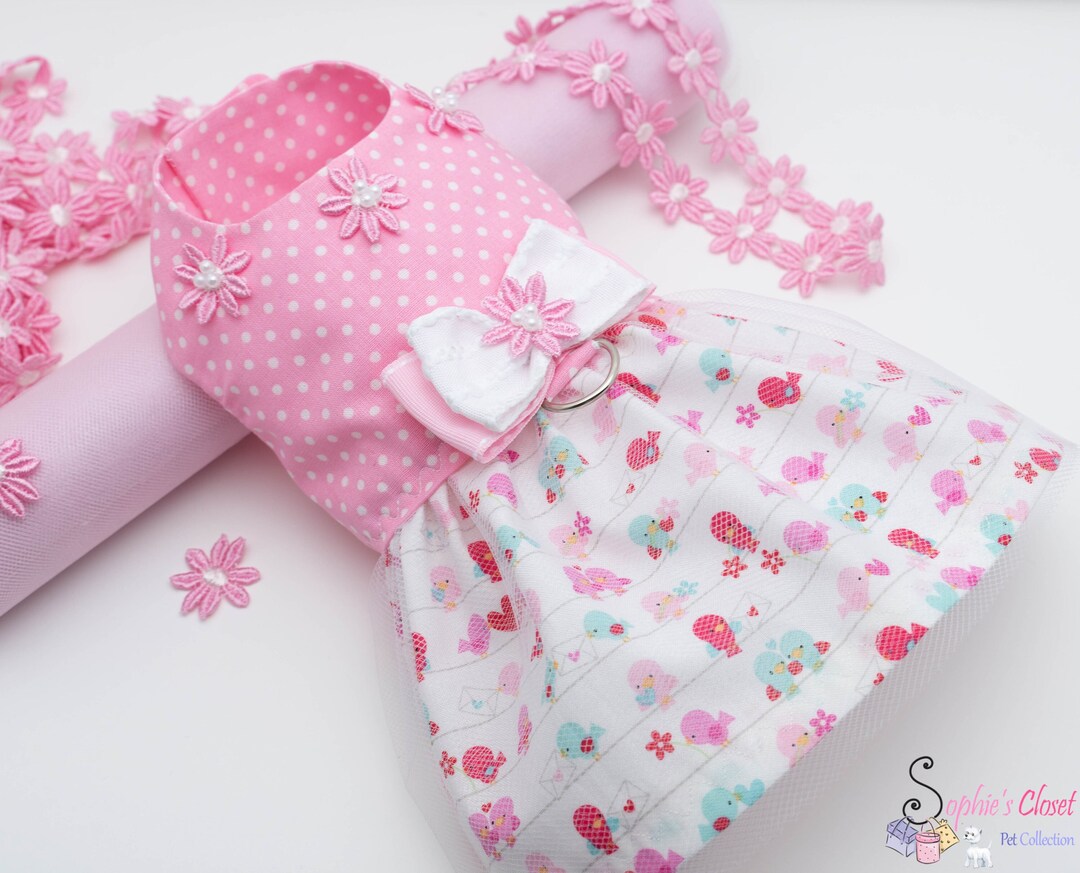 Dog Harness XS Dog Clothes Puppy Clothing Dog Dress Etsy