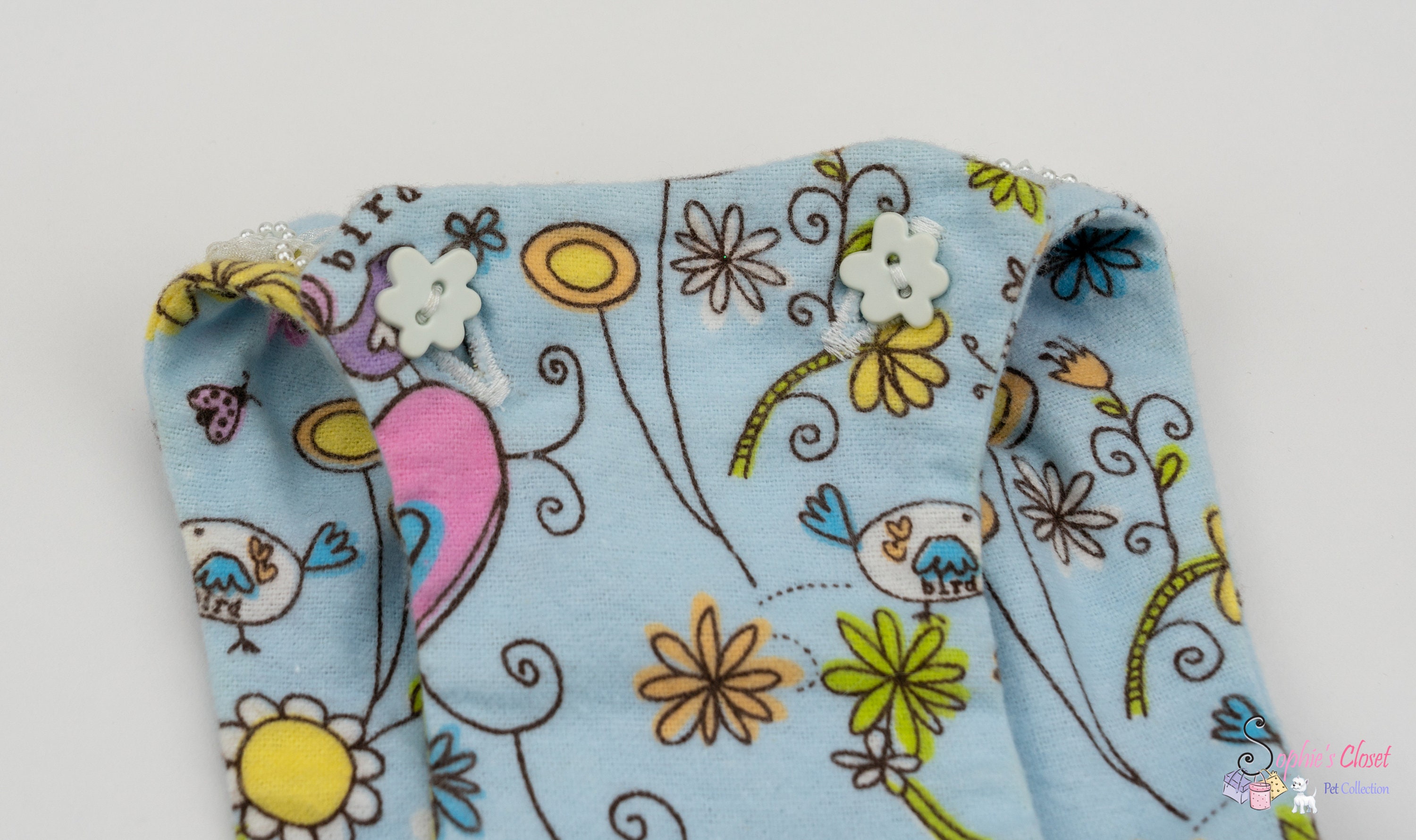 Adorable Baby Blue Dog Dress S M L Light Blue Dress Pet Etsy