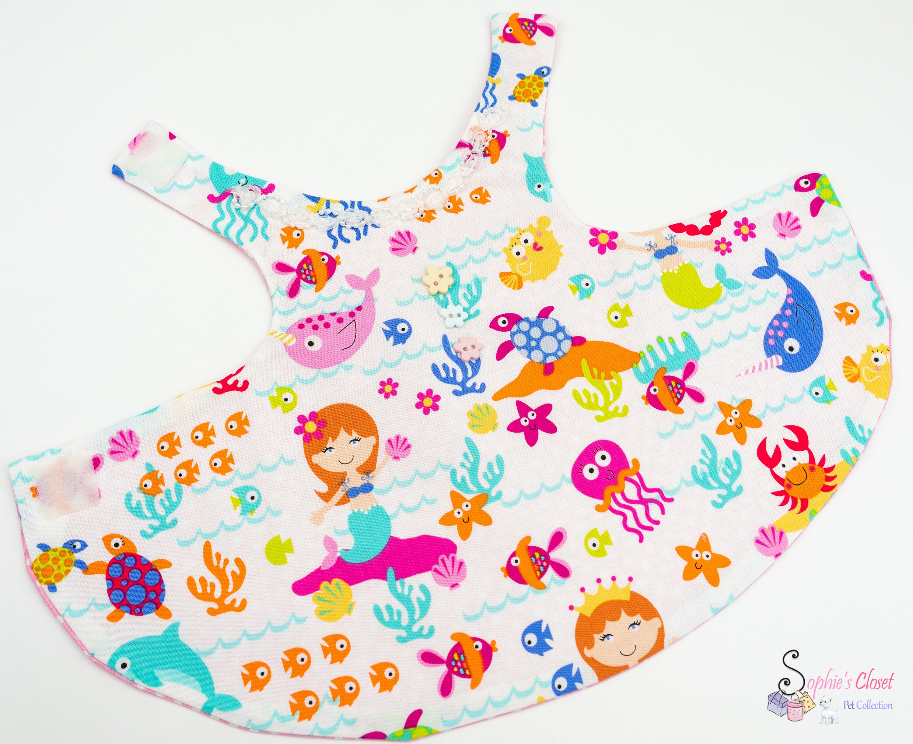 Under the Sea Dog Dress Summer Dress for Dogs Designer - Etsy