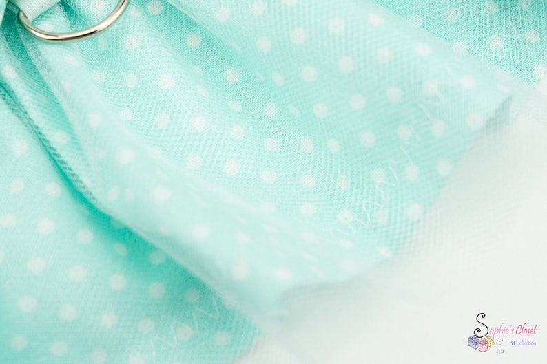 Party Clothes For Pets Pet Attire Pet Harnesses Dog Dress Custom Harness For Pets Puppy Supplies Cat Dress Teal Wedding Dog Harness