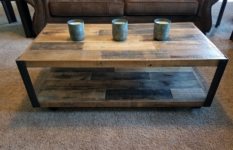 Custom Coffee Table on Casters *** LOCAL PICKUP ONLY***