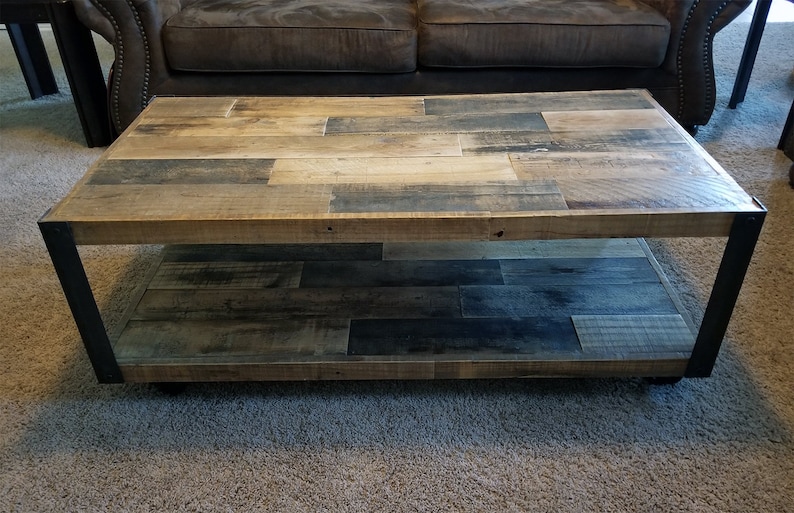 Custom Coffee Table on Casters *** LOCAL PICKUP ONLY***