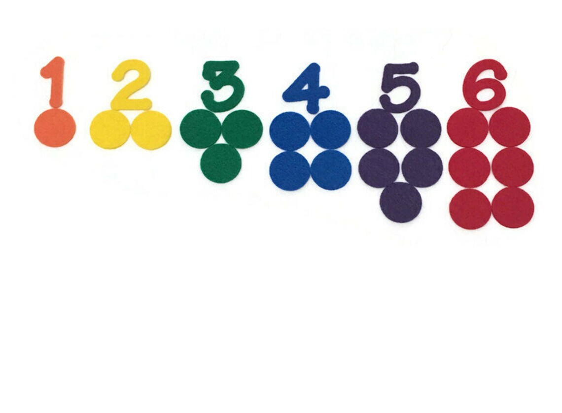 Felt Board Counting Activity Learning to Count Teaching Etsy