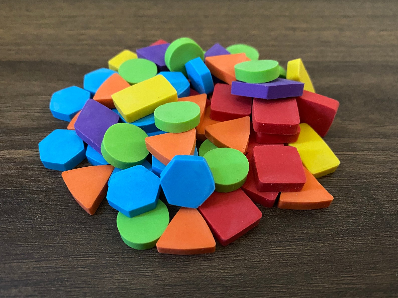 Pack of 60 Mini Geometric Shapes Eraser for Kids Mini Erasers Etsy