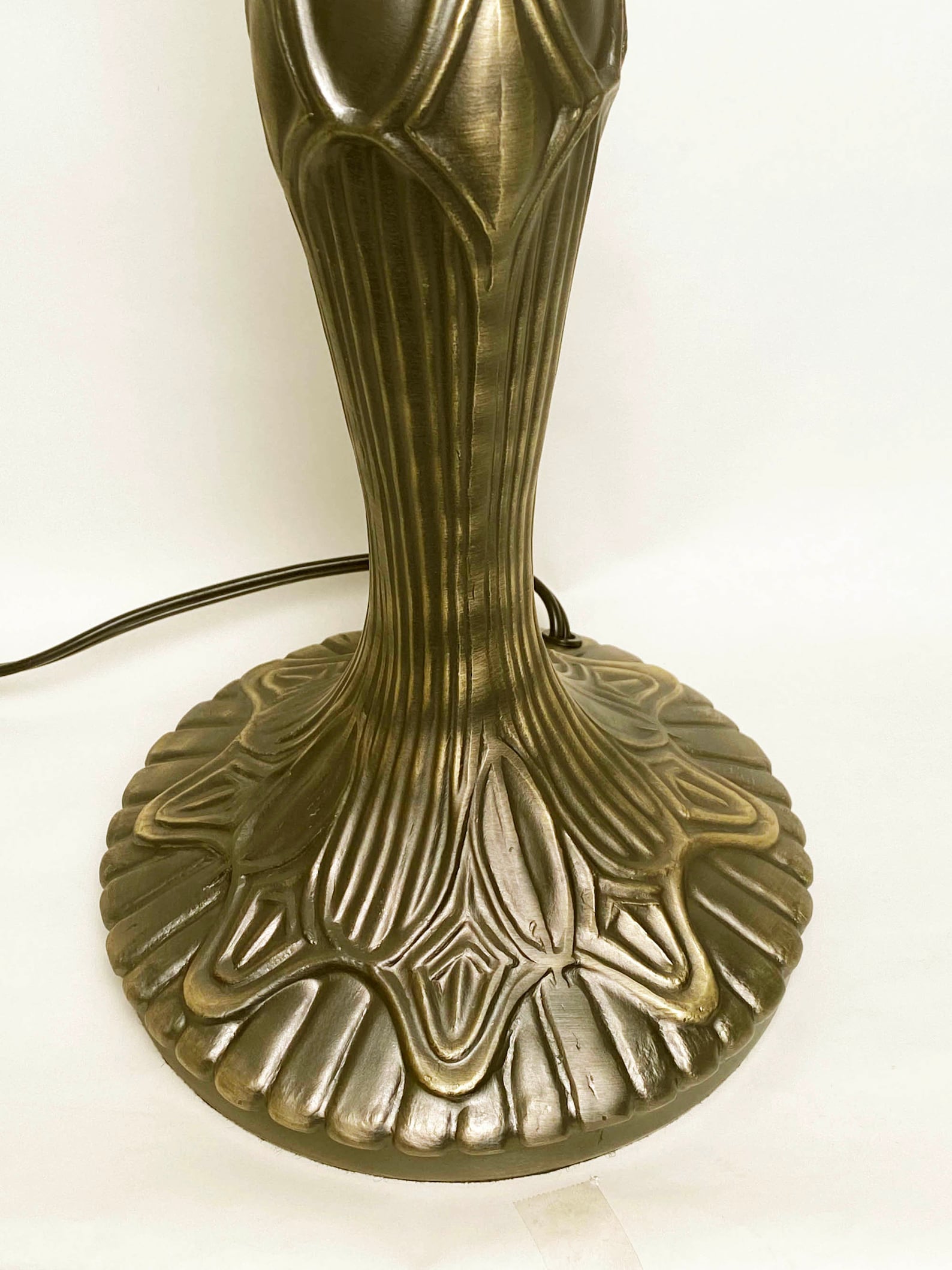 Lamp Base Only Large 23.5 Tiffany Style Cast metal Etsy