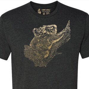 Unisex Koala T Shirt, Mens Australian Koala Tshirt, Cute Gift for Boyfriend, Koala Bear Gift Tee