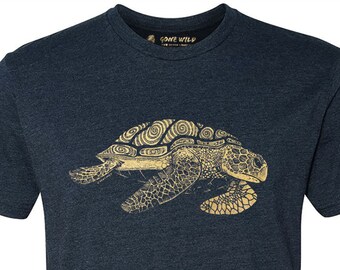 Ohana Honu Hawaiian Sea Turtle Adult Mens Summertime T-Shirt and Sport Jean Cap Ohana Honu Hawaiian Sea Turtle Adult Mens Summertime T-Shirt and Sport Jean Cap