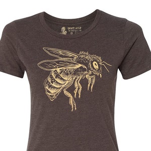 Women's Bumblebee T Shirt, Beekeeper Gift Tshirt, Honey Bee T-shirt