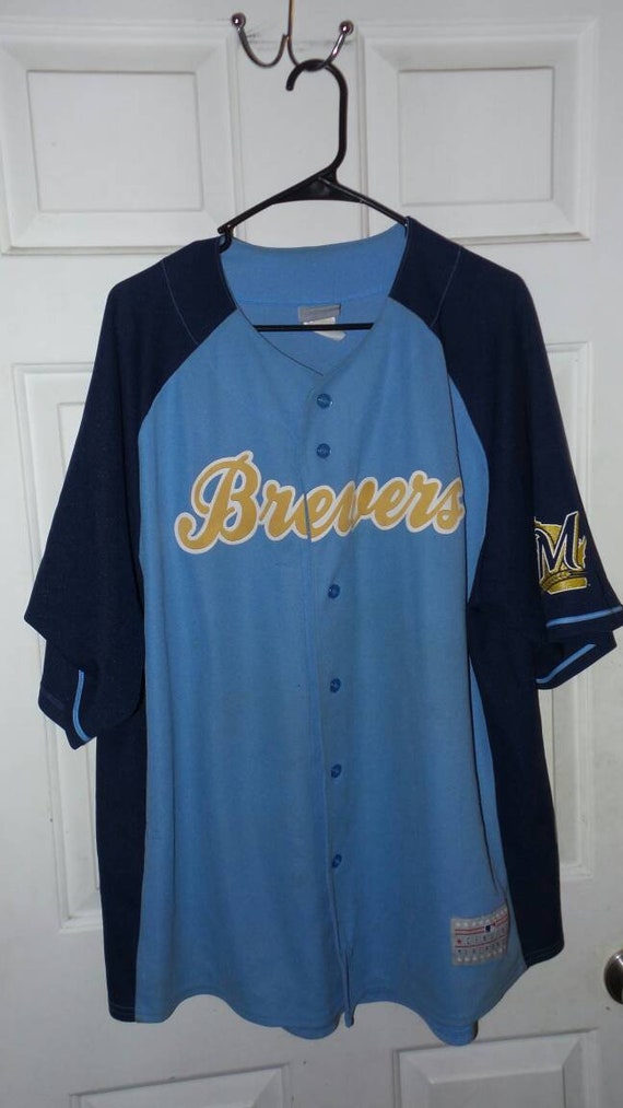 vintage brewers jersey