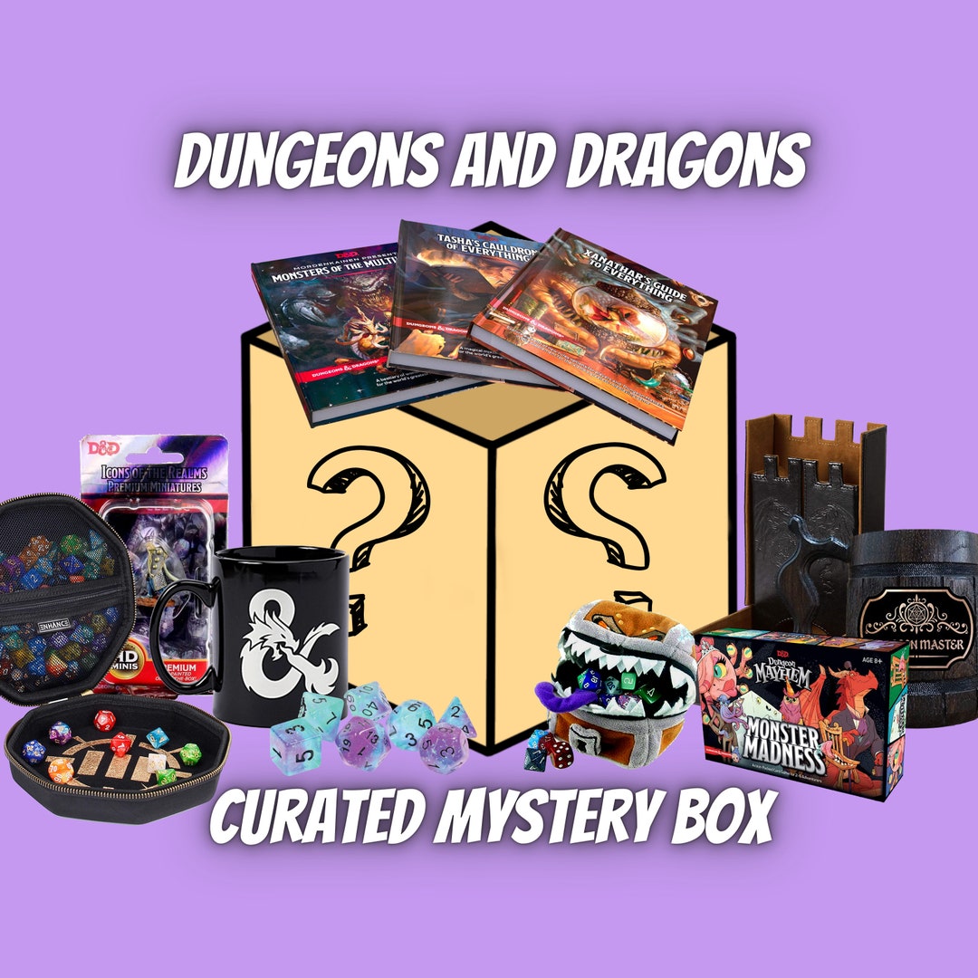 D&D Curated Mystery Box Etsy