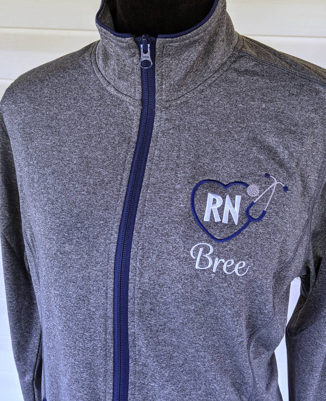 Contrast Nurse Jacket, Clinical Jacket, Medical Coat, Nursing Student