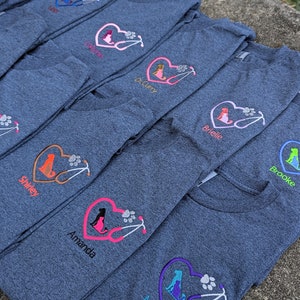 Vet Tech Gift, Vet Tech Tshirt, RVT, Personalized Vet Tech, Veterinary Medicine, Veterinarian Graduation, Dog Groomer, Kennel Tech, CVT