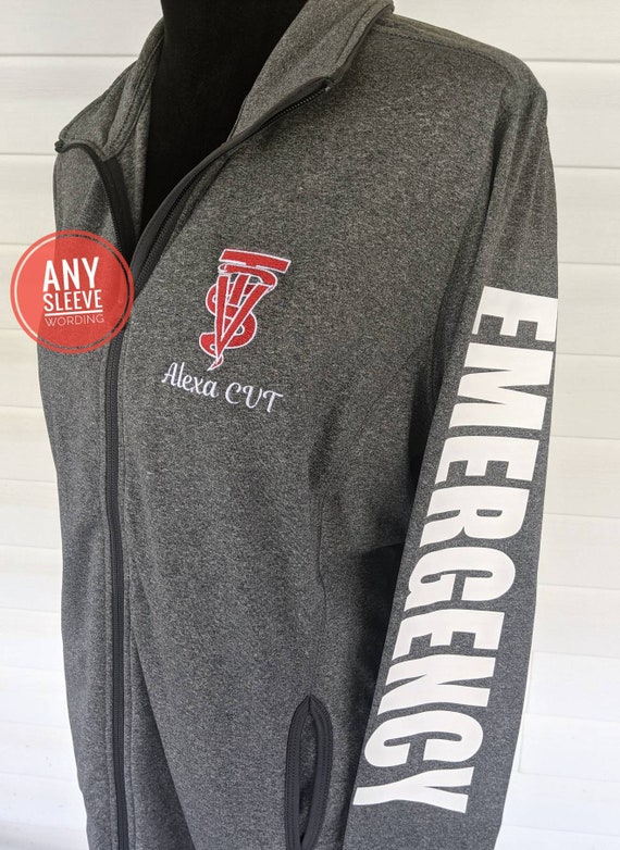 Veterinary Tech Jacket Vet Assistant Moisture Wicking Jacket Etsy