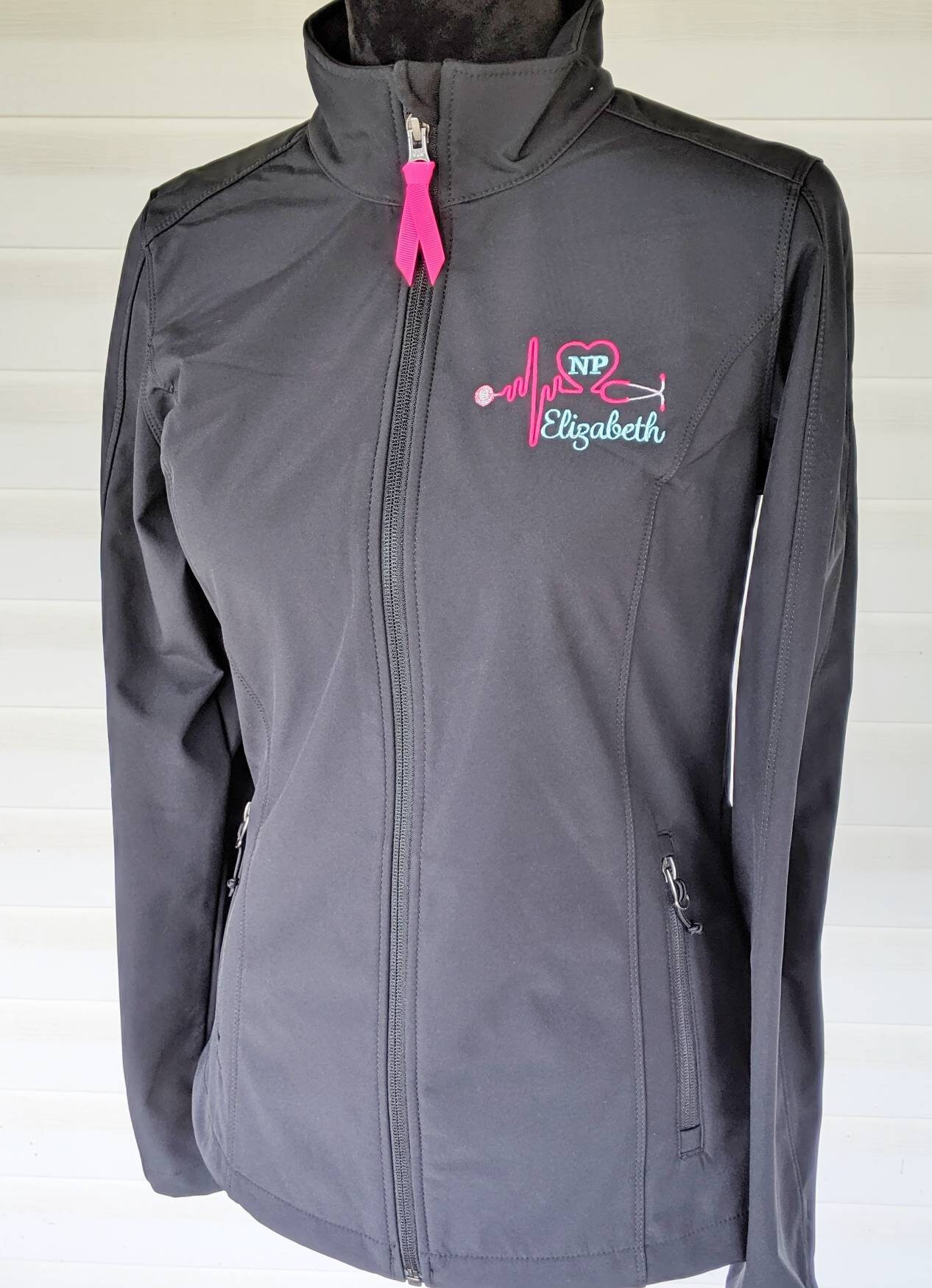 Nurse Soft Shell Nurse Jacket Nursing Student Scrub Jacket Etsy