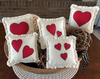 Heart Bowl Fillers, Farmhouse Tiered Tray Display, Farmhouse Decor