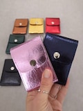 Shiny pocket size wallet, Vegan wallet, Washable paper wallet, Card holder, Small wallet, Pocket wallet, Discount cart holder product logo