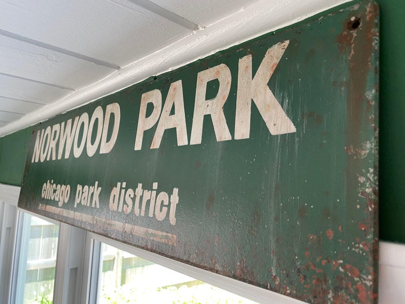 Chicago Park District Signs Etsy