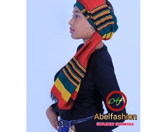 Ethiopian Scarf: Habesha Cotton Dress Scarf