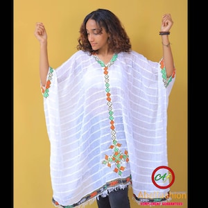 Habesha Tops, Ethiopian Clothing, Ethiopian Dress, Ethiopian Cultural Dress, Hager Libs, Habesha Kemis, Ethiopian gift, Ethiopian fashion.