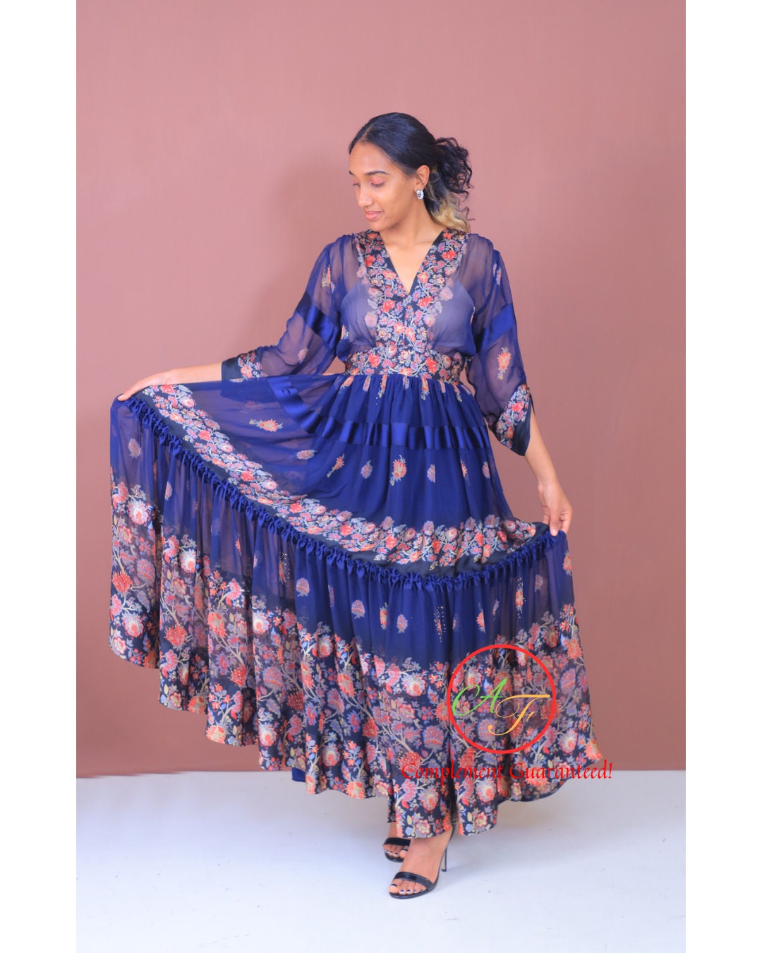 Chiffon Dress Ethiopia - Etsy