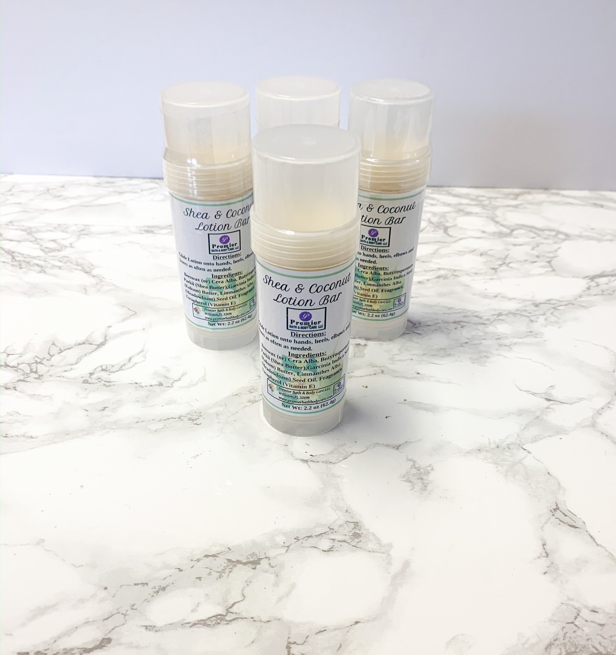 Solid Lotion Stick Moisturizing Solid Lotion bar Shea & Coconut