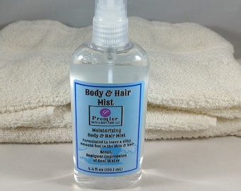 Moisturizing Hair & Body Mist for Men | Men's Cool Water Body Mist | Moisturizing Body Spray | Cool Water Scent | Body Spray For Him