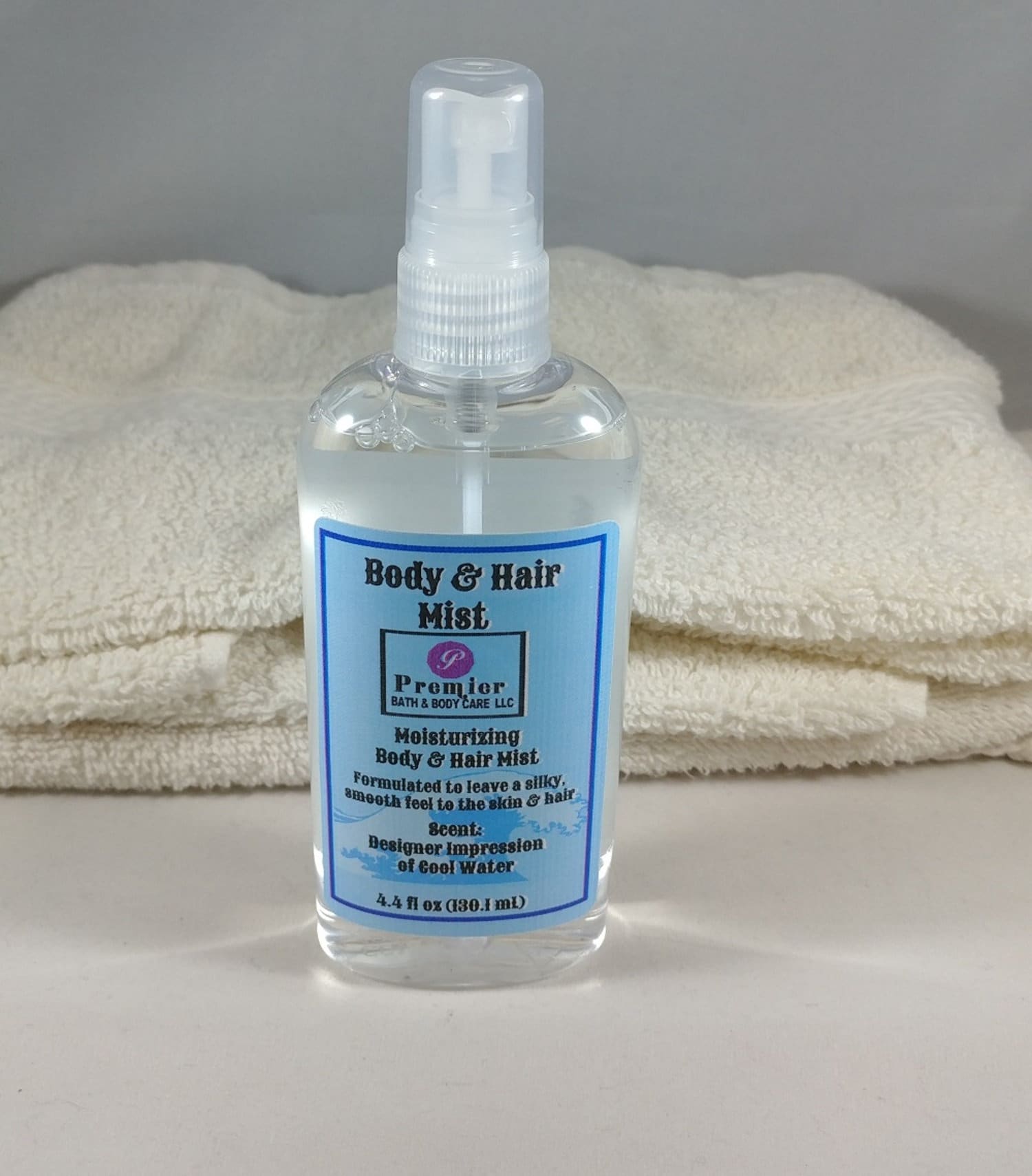 Moisturizing Hair & Body Mist for Men Men's Cool Water Body Mist