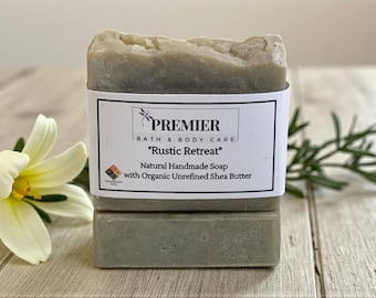 Limited Edition Holiday Scented Soaps | Rustic Retreat Natural Soap Bars
