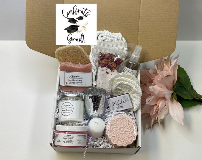 Graduation Gift Box, Graduation Gift for her, Graduation Gift for Daughter, 2024 Grad Gift Box, Spa Gift Box, Class of 2024 Graduation