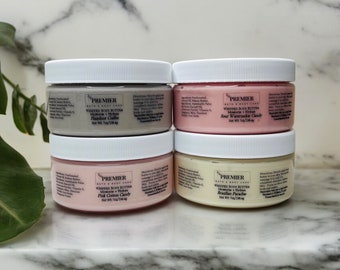 Creamy Whipped Body Butters, Whipped Shea and Kokum Butter, Non-Greasy Natural Moisturizers U PICK Scent