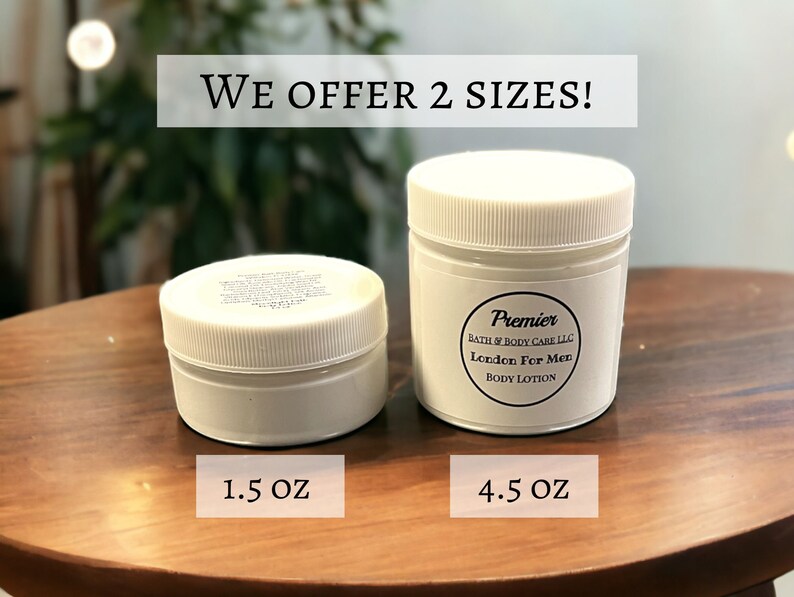 Natural Body Lotion, Avocado and Shea Butter Lotion, U-Pick Scent and Size image 5