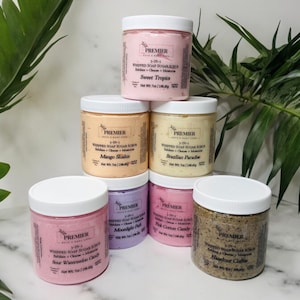 Whipped Soap Sugar Scrub, Exfoliating Body Scrub, Whipped Soap Scrub, Whipped Soap, Gift for Her, Gift for Mom, Valentine Gift