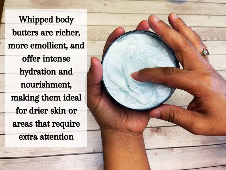 Whipped Body Butter, Smooth Non-greasy Whipped Shea and Kokum Body Butter, Natural Moisturizer Lotion image 5