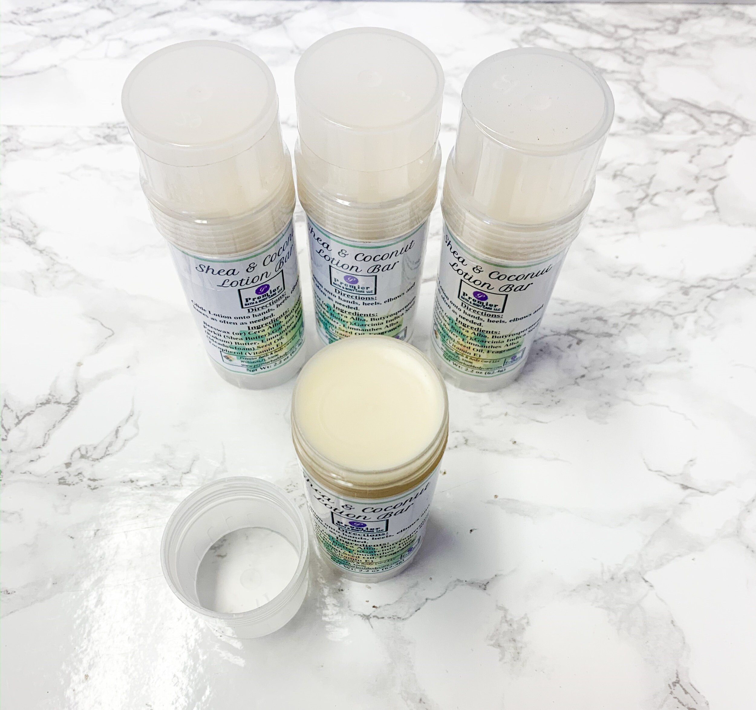 Solid Lotion Stick Moisturizing Solid Lotion bar Shea & Coconut