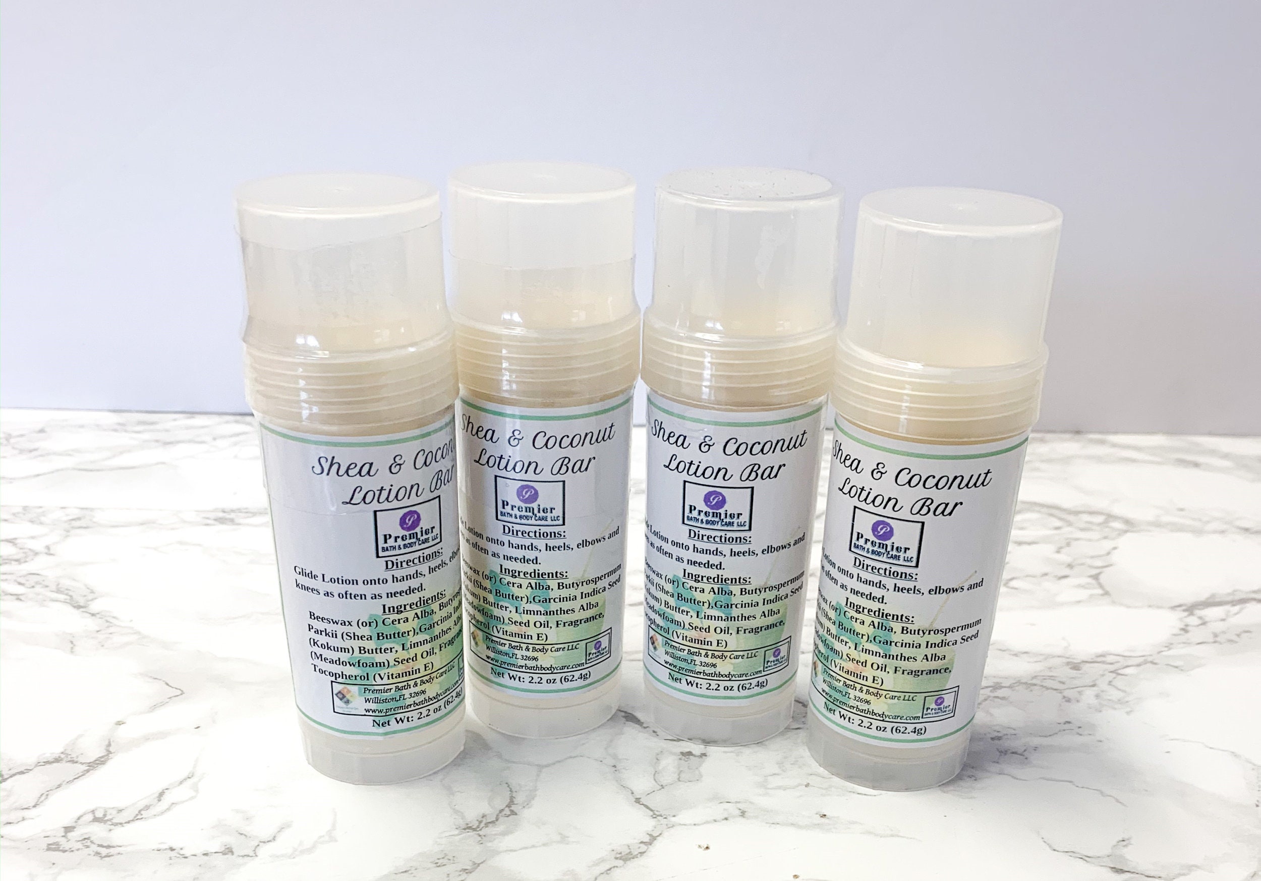 Solid Lotion Stick Moisturizing Solid Lotion bar Shea & Coconut