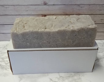 Wholesale Lavender Soap Loaf | 3+ Lbs Soap Log | Eleven 1" Handmade Soap Bars | Lavender All Natural Soap Bars