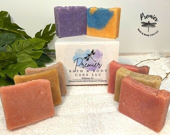 Pack of 5 Assorted Women's Soap Bars Box Set, Women's Scented Bar Soaps, Feminine Scented Soap Bar Pack of 5 Soap Box Set