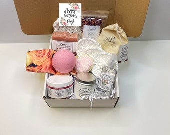 Mothers Day Spa Gift Box, Spa Gift Set For Mom, Mother's Day Gift from Daughter, Mothers day gift for Grandma, Gift For Mom, Gift Basket