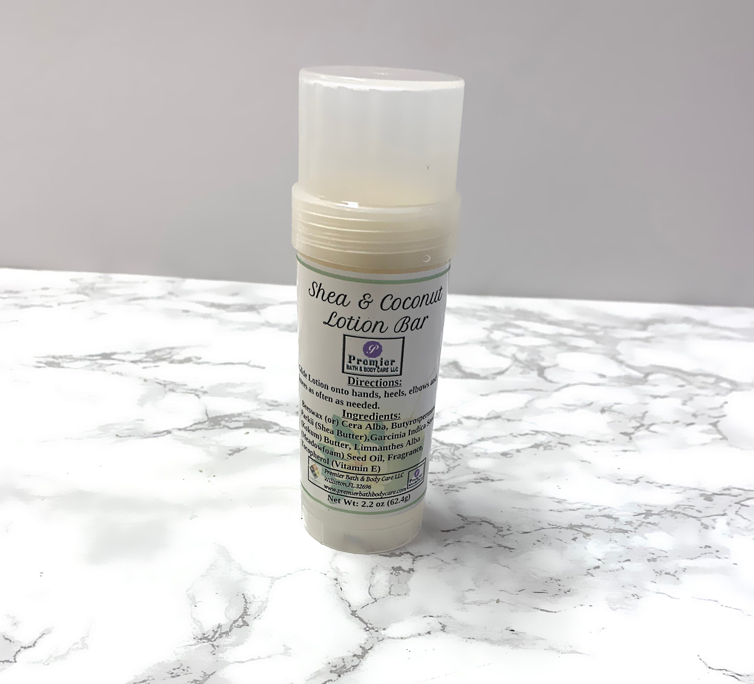 Solid Lotion Stick Moisturizing Solid Lotion bar Shea & Coconut