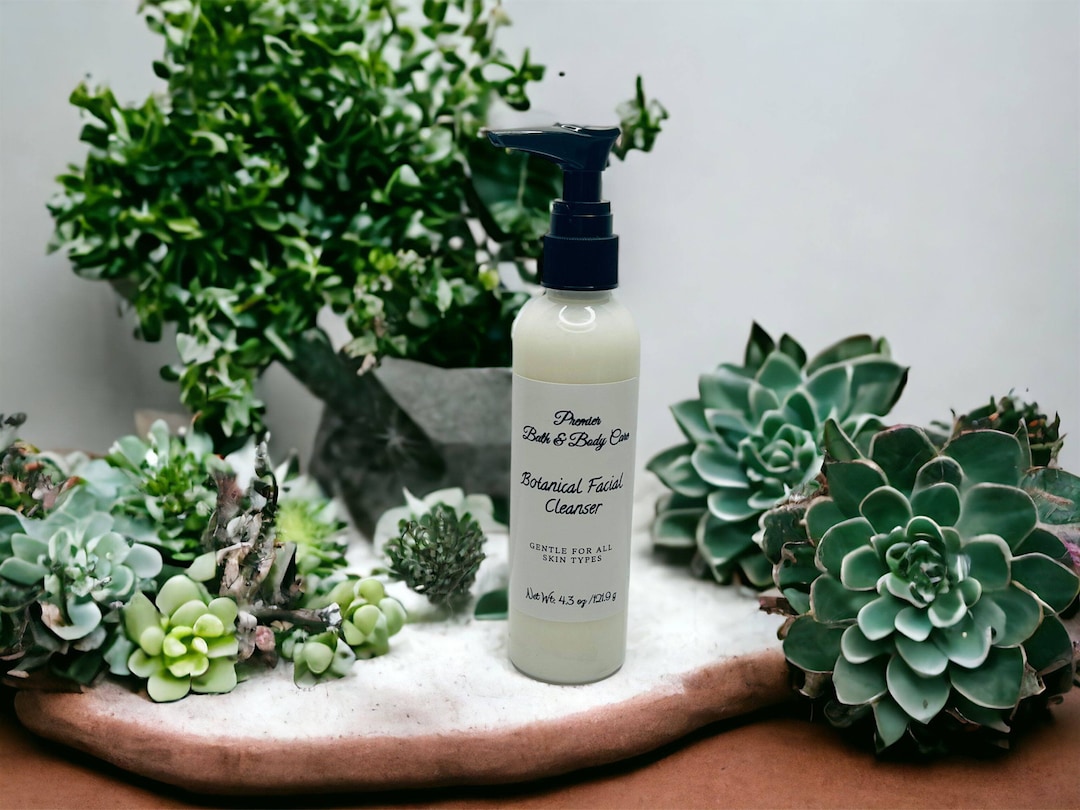 Botanical Facial Cleanser, Moisturizing Face Wash, Natural Skin Care ...