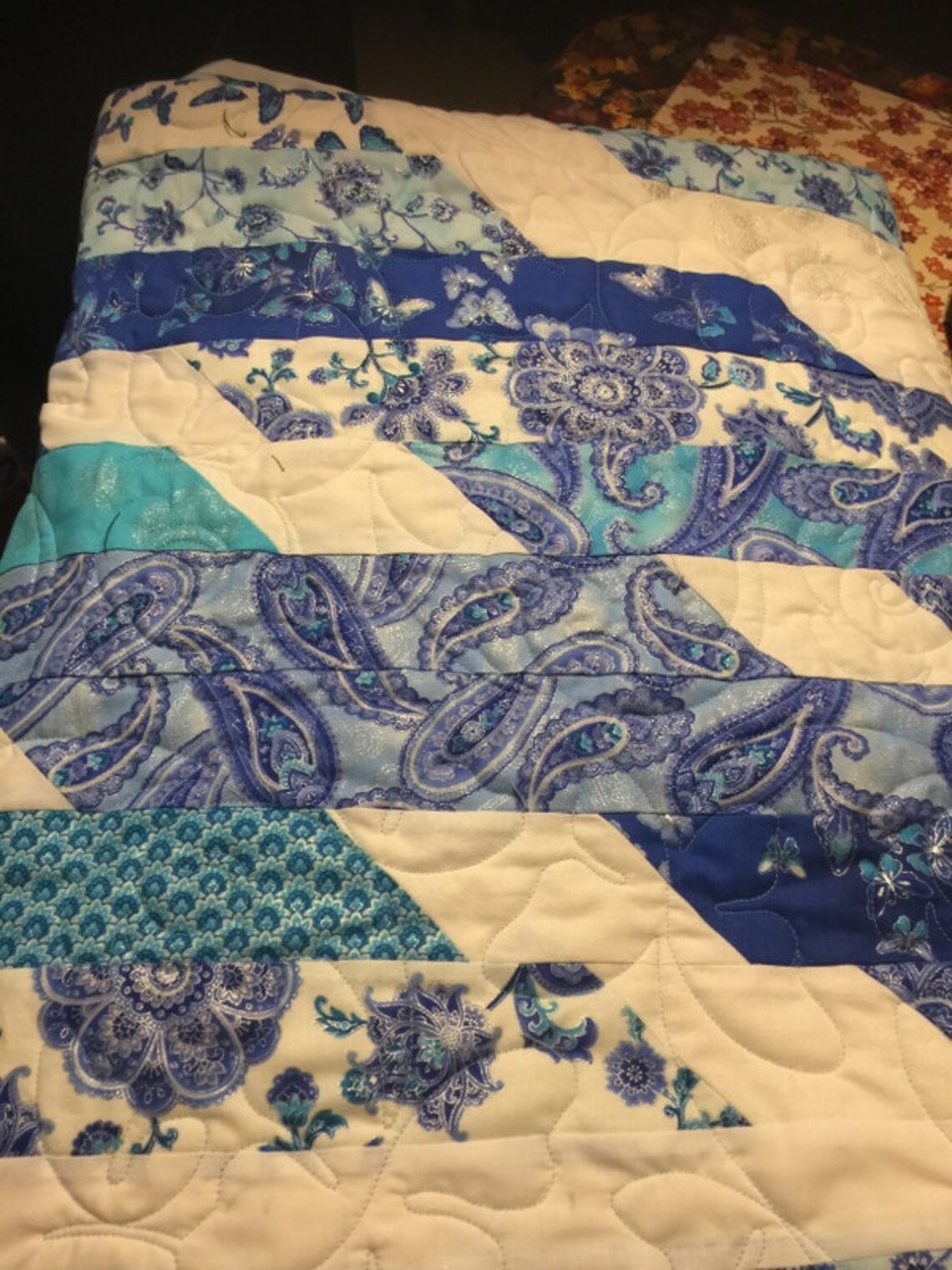 Blue Drag Race Quilt Etsy