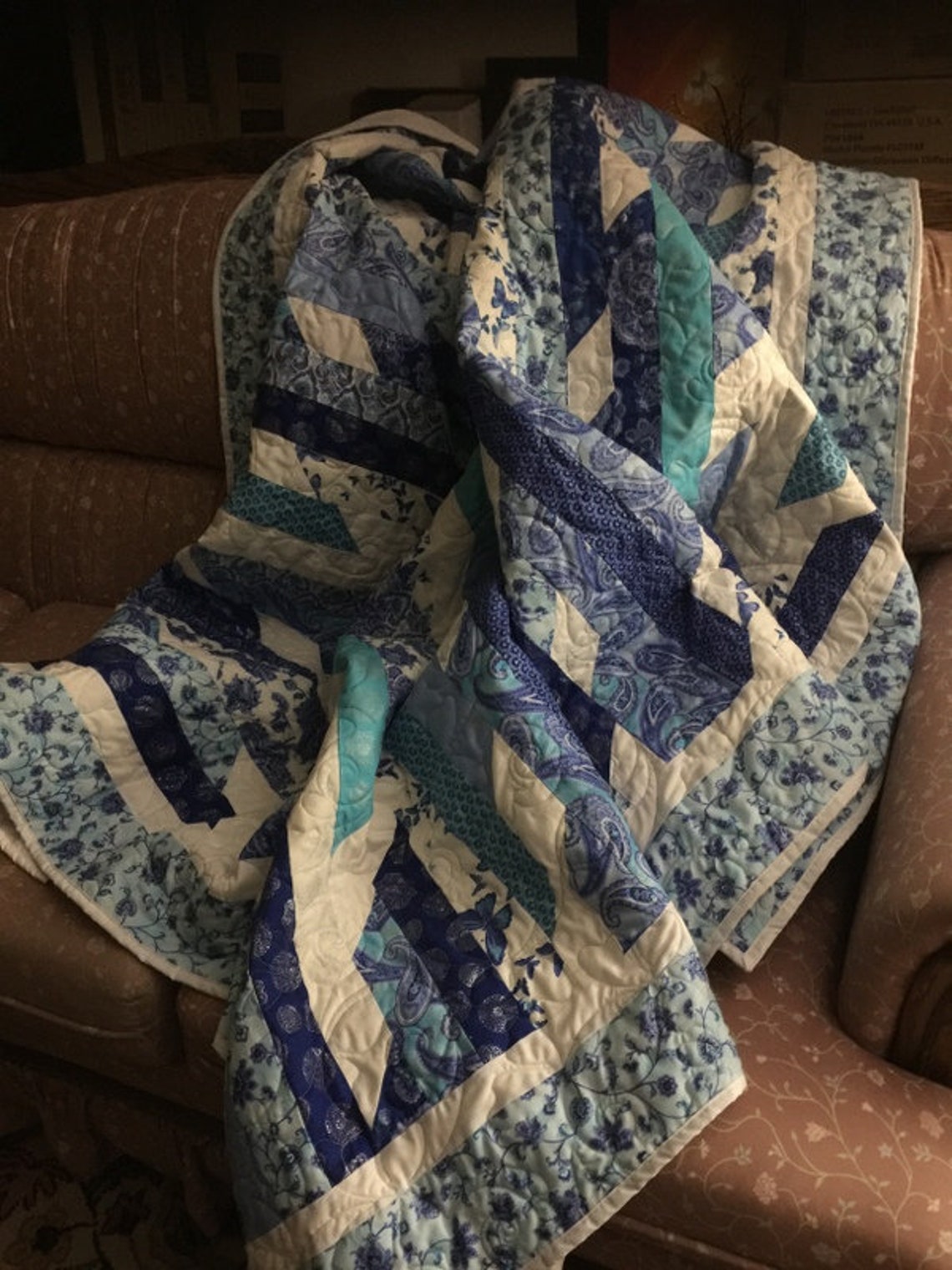 Blue Drag Race Quilt Etsy